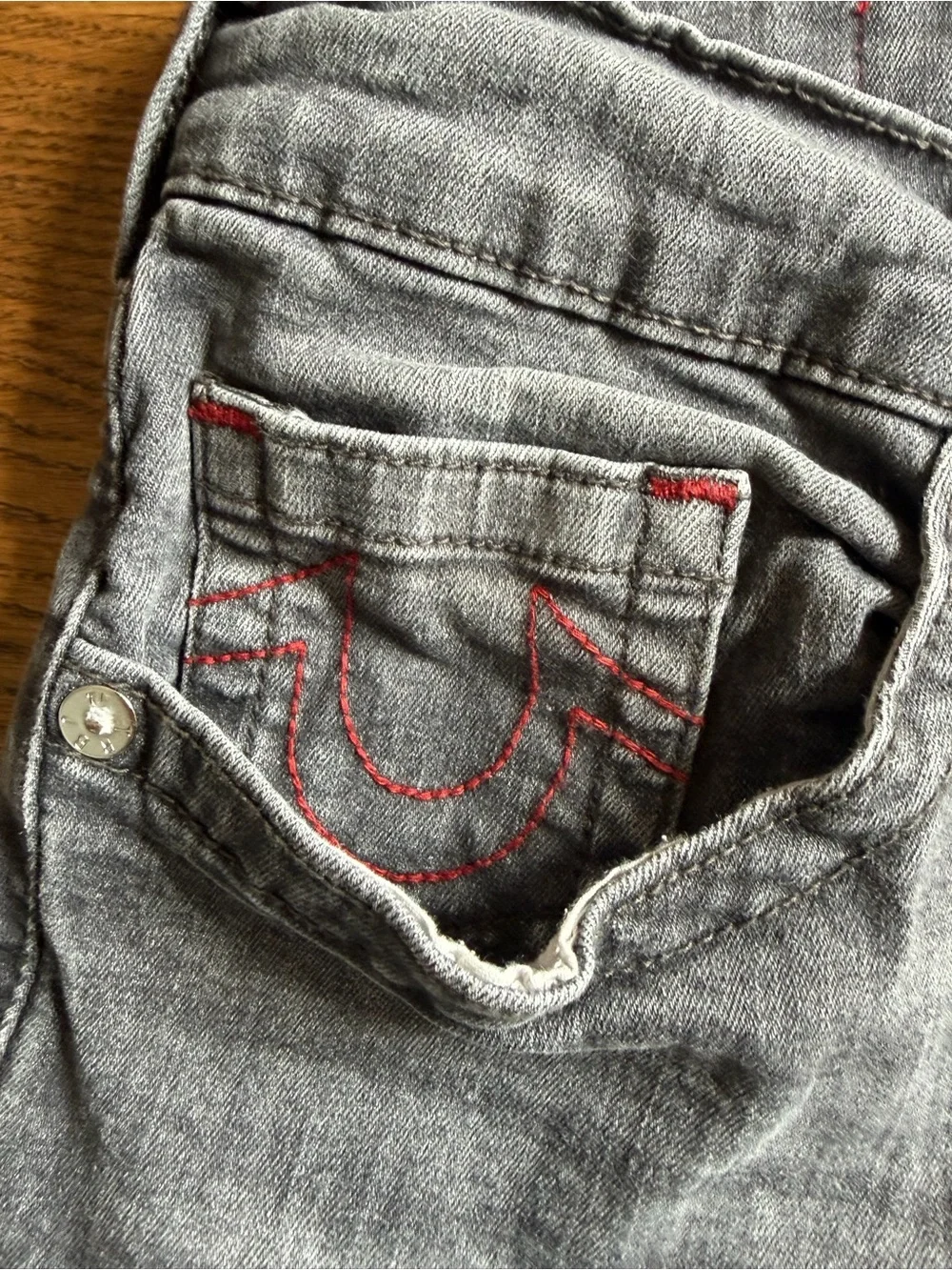 True Religion Men’s Gray Slim Jeans